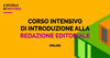 Corso di formazione per redattori editoriali