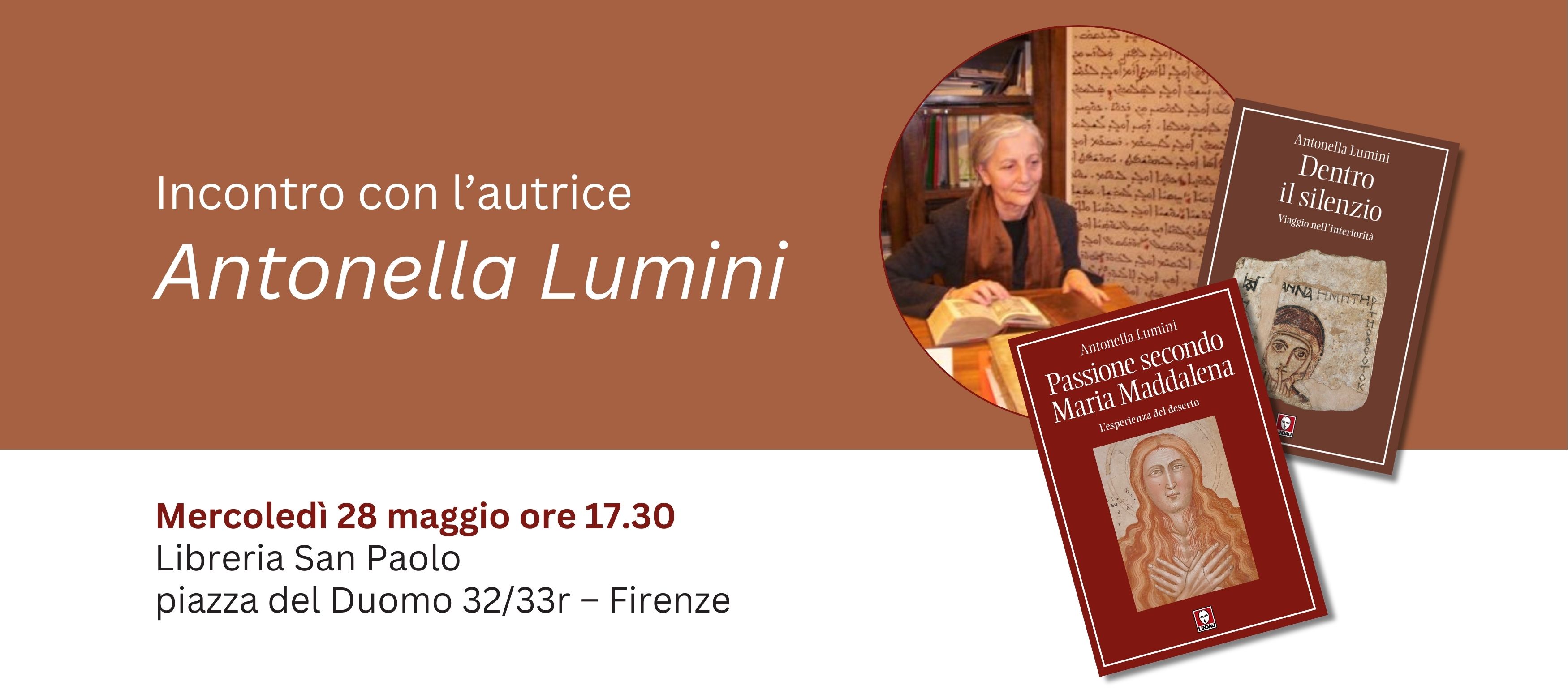 Incontro con l’autrice Antonella Lumini
