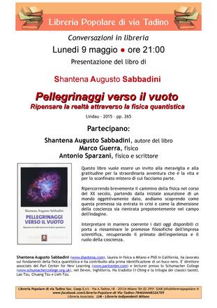 Invitio lunedì 9 maggio