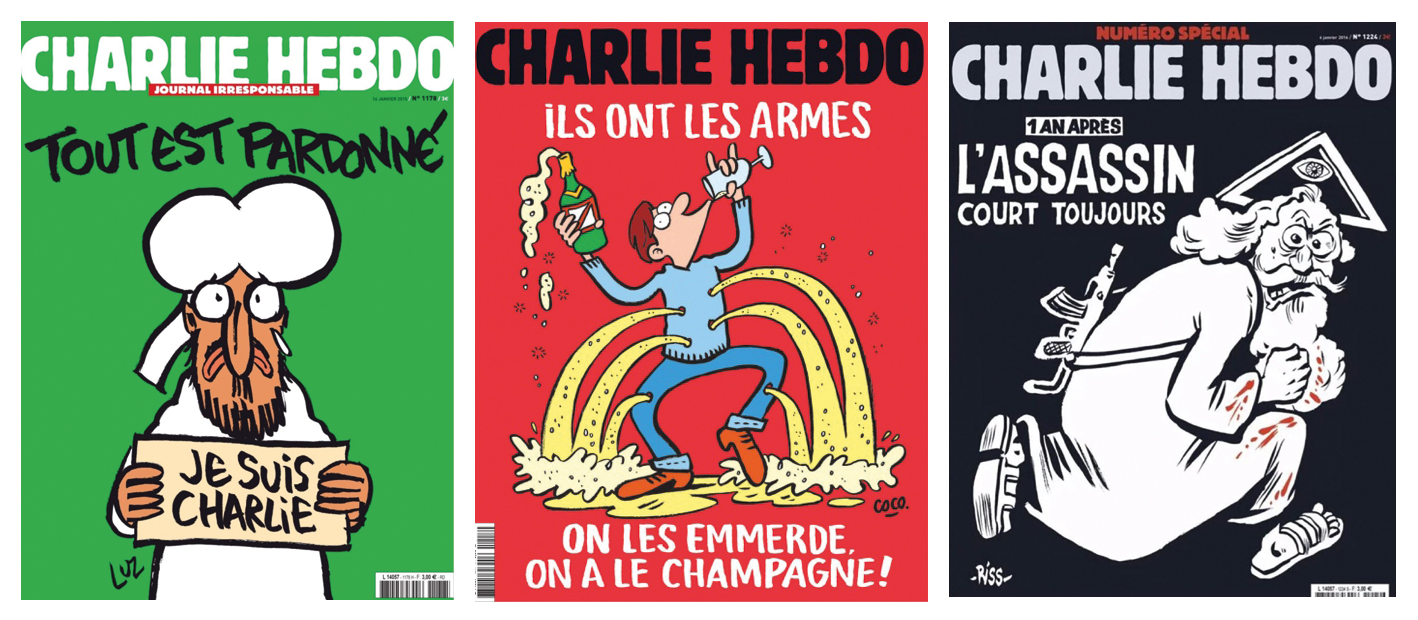7 gennaio 2015: un anno dopo la strage di Charlie Hebdo