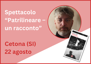 Spettacolo di Enrico Fink – Patrilineare – Cetona 22/08/25